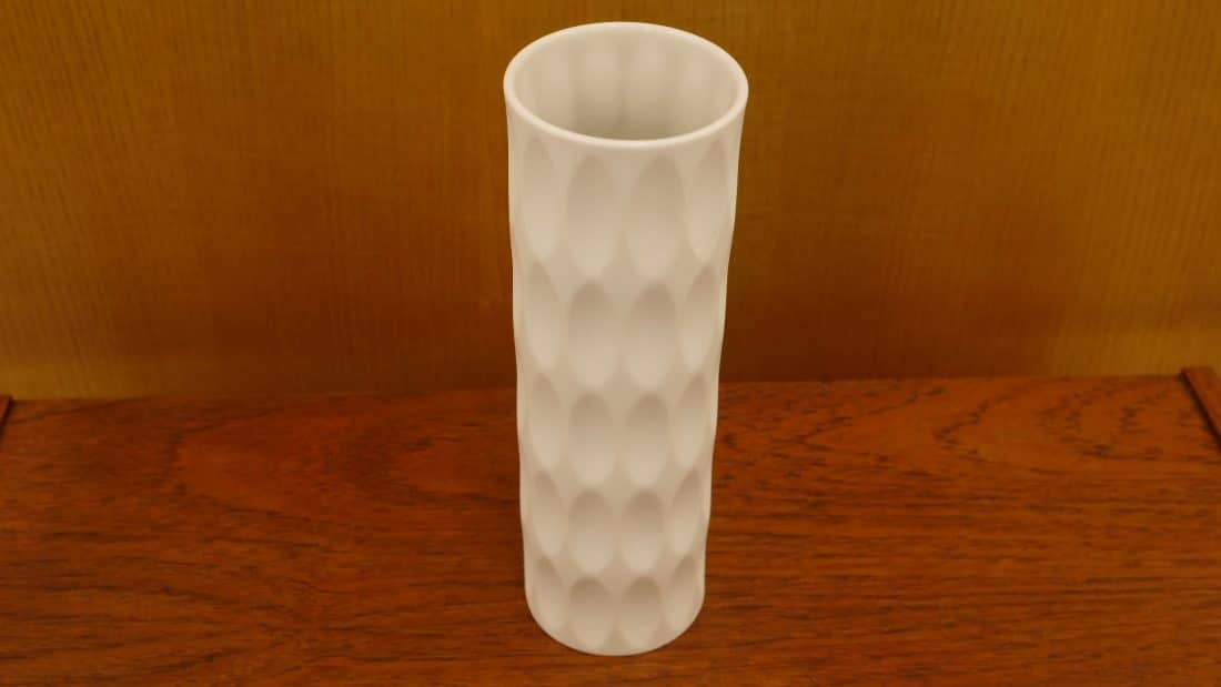 Trp Post Container Data Trp Post Id 12412 Vase en porcelaine Heinrich Fuchs For Hutschenreuther White Trp Post Container