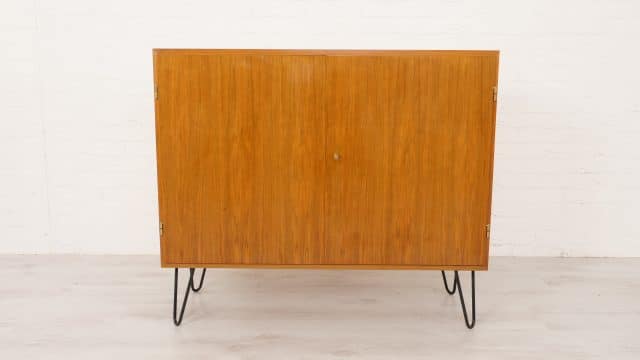 Vintage Sideboard Audio Furniture Wall Unit 100 Cm