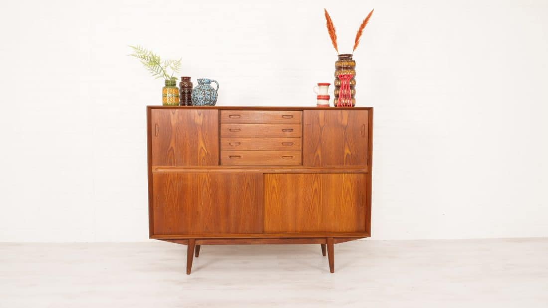 Trp Post Container Data Trp Post Id 13336 Vintage Highboard Teak Bar Cabinet 155 Cm Trp Post Container