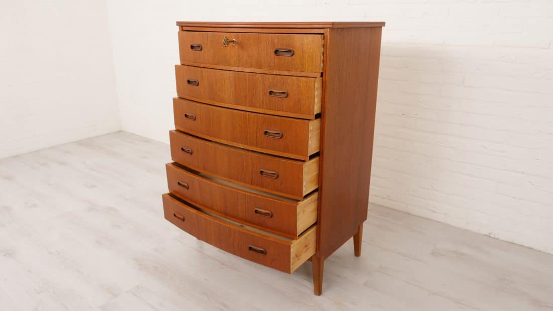 Trp Post Container Data Trp Post Id 12693 Vintage Danish Drawer Cabinet Teak 6 Drawers 107 Cm Trp Post Container
