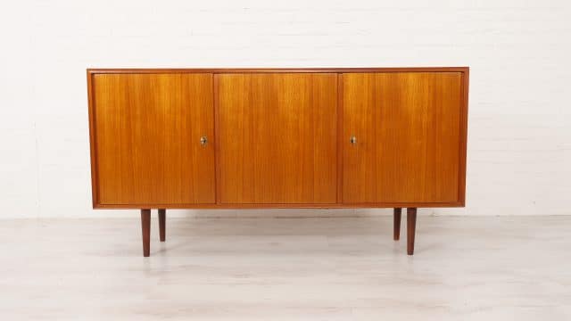 Vintage Sideboard Teak Heinrich Riestenpatt 150 Cm