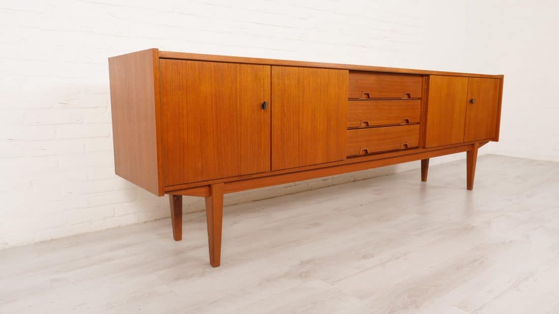 Trp Post Container Data Trp Post Id 13806 Vintage Teak Sideboard Xl 240 Cm Wooden Handles Trp Post Container