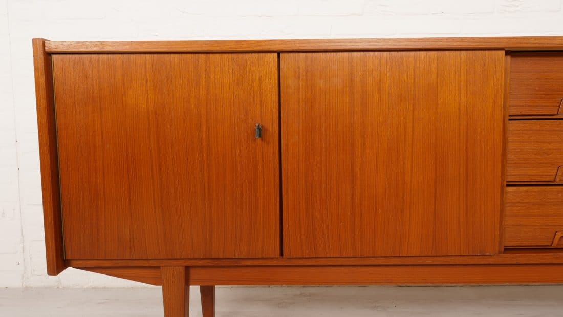 Trp Post Container Data Trp Post Id 13806 Vintage Teak Sideboard Xl 240 Cm Wooden Handles Trp Post Container