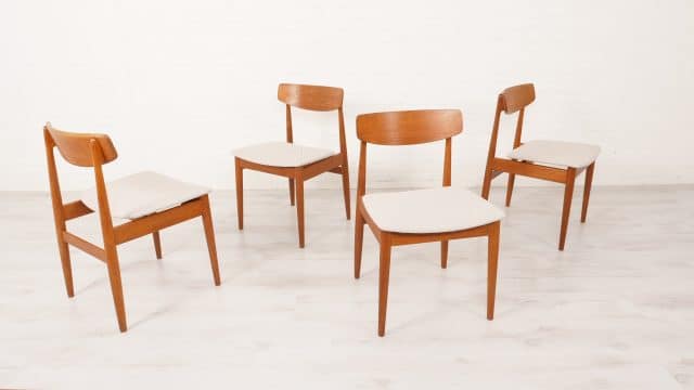 4 X Dining Chair Casala Teak Restored