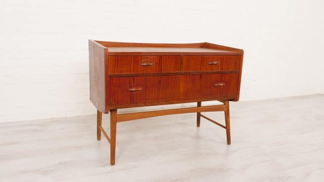 Dresser Danish Design Teak Low 3 Drawers