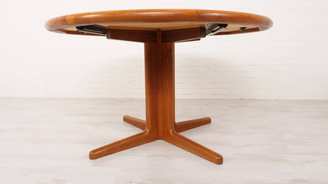 Trp Post Container Data Trp Post Id 13765 Vintage Round Dining Table Solid Teak Extendable Danish Design 125 Cm Trp Post Container