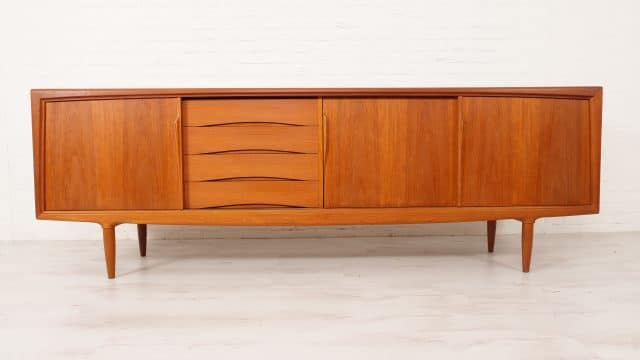 Buffet Vintage Axel Christensen Aco Mbler Danish Design 240 Cm