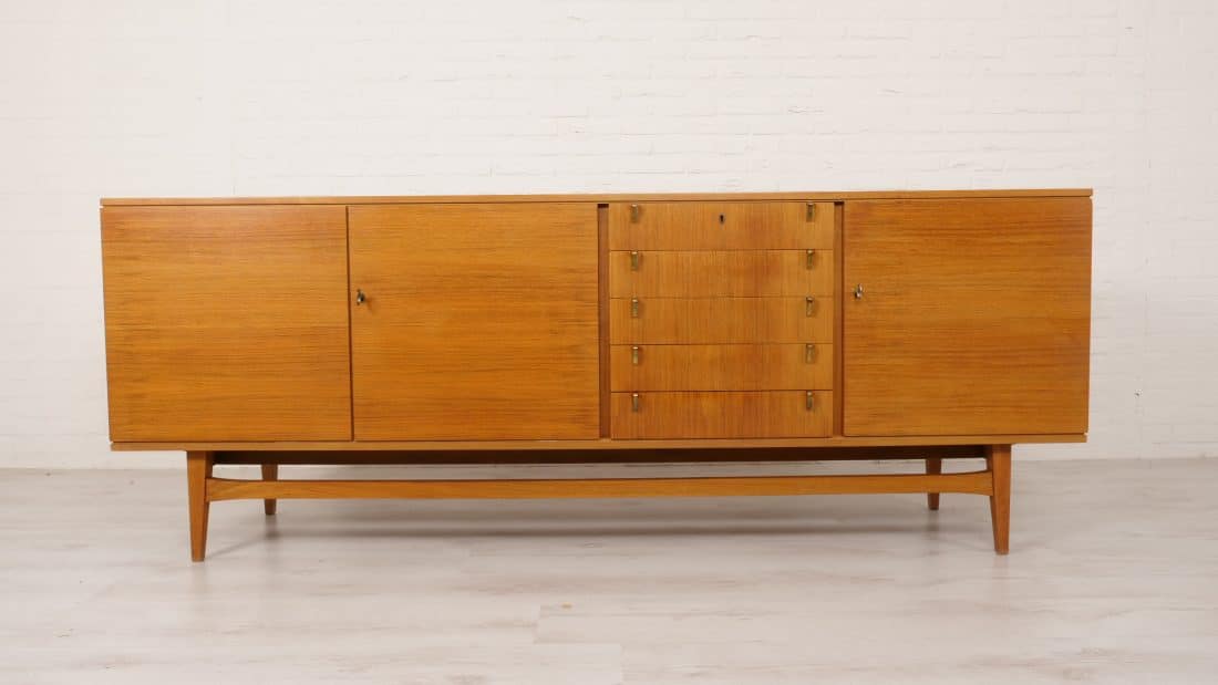 Trp Post Container Data Trp Post Id 13924 Vintage Sideboard Bartels Werke Mid Century Modern 220 Cm Trp Post Container
