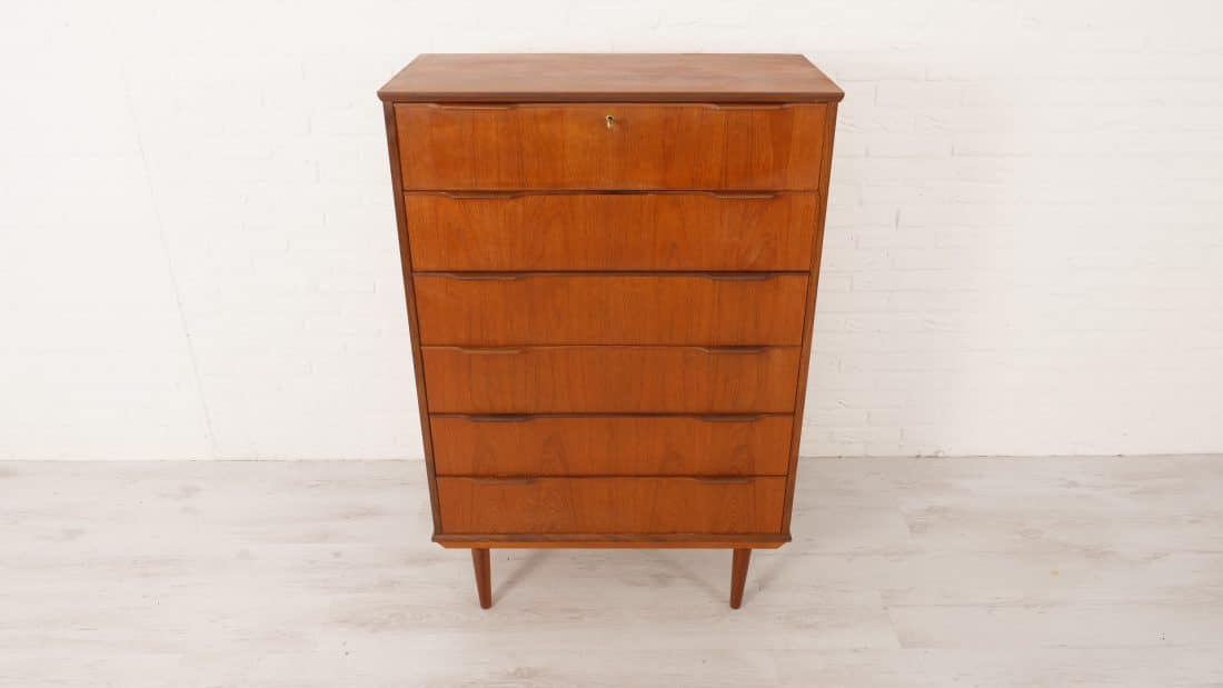 Trp Post Container Data Trp Post Id 14487 Vintage Danish Drawer Cabinet Teak 6 Drawers 126 Cm Trp Post Container