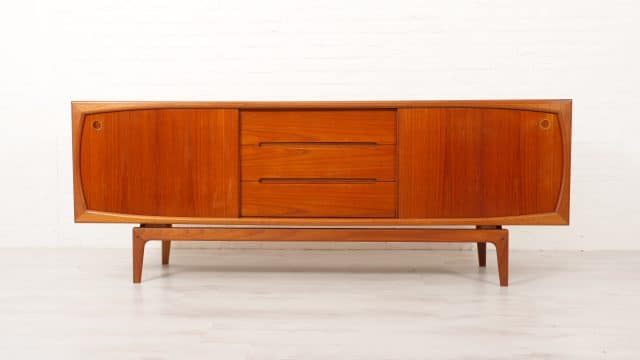 Buffet Vintage Teck Design Danois 200 Cm