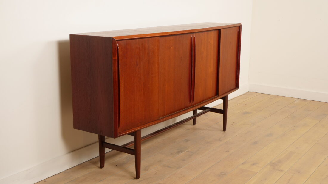 Vintage Highboard Teak Arne Vodder Voor H P Hansen 200 Cm Vintage Highboard Teak Arne Vodder Voor H P Hansen 200 Cm