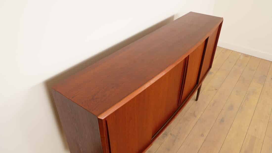 Vintage Highboard Teak Arne Vodder Voor H P Hansen 200 Cm Vintage Highboard Teak Arne Vodder Voor H P Hansen 200 Cm