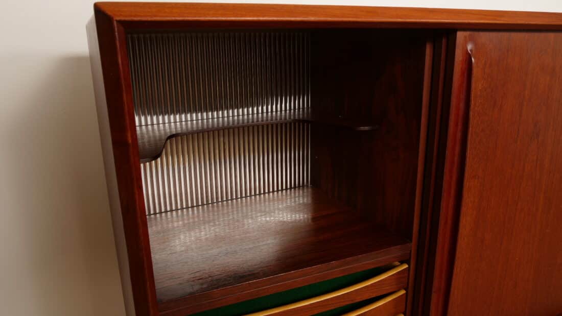 Vintage Highboard Teak Arne Vodder Voor H P Hansen 200 Cm Vintage Highboard Teak Arne Vodder Voor H P Hansen 200 Cm