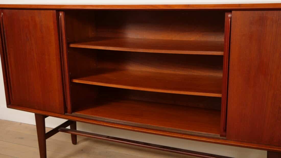 Vintage Highboard Teak Arne Vodder Voor H P Hansen 200 Cm Vintage Highboard Teak Arne Vodder Voor H P Hansen 200 Cm