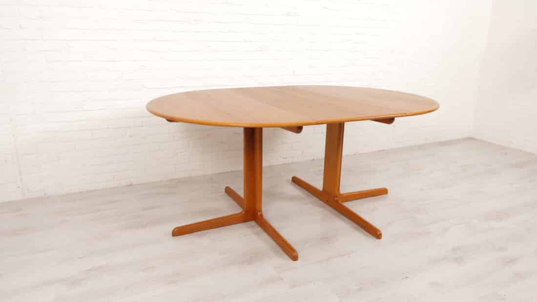 Trp Post Container Data Trp Post Id 16934 Vintage Round Dining Table Teak Extendable 120 Cm Trp Post Container