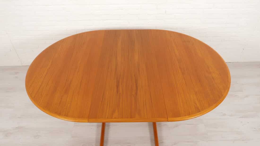 Trp Post Container Data Trp Post Id 16934 Vintage Round Dining Table Teak Extendable 120 Cm Trp Post Container