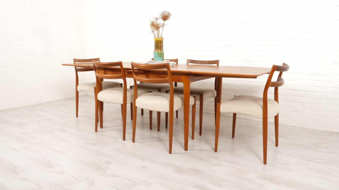 Trp Post Container Data Trp Post Id 16913 Vintage Dining Table Extendable Teak 130 Cm Trp Post Container