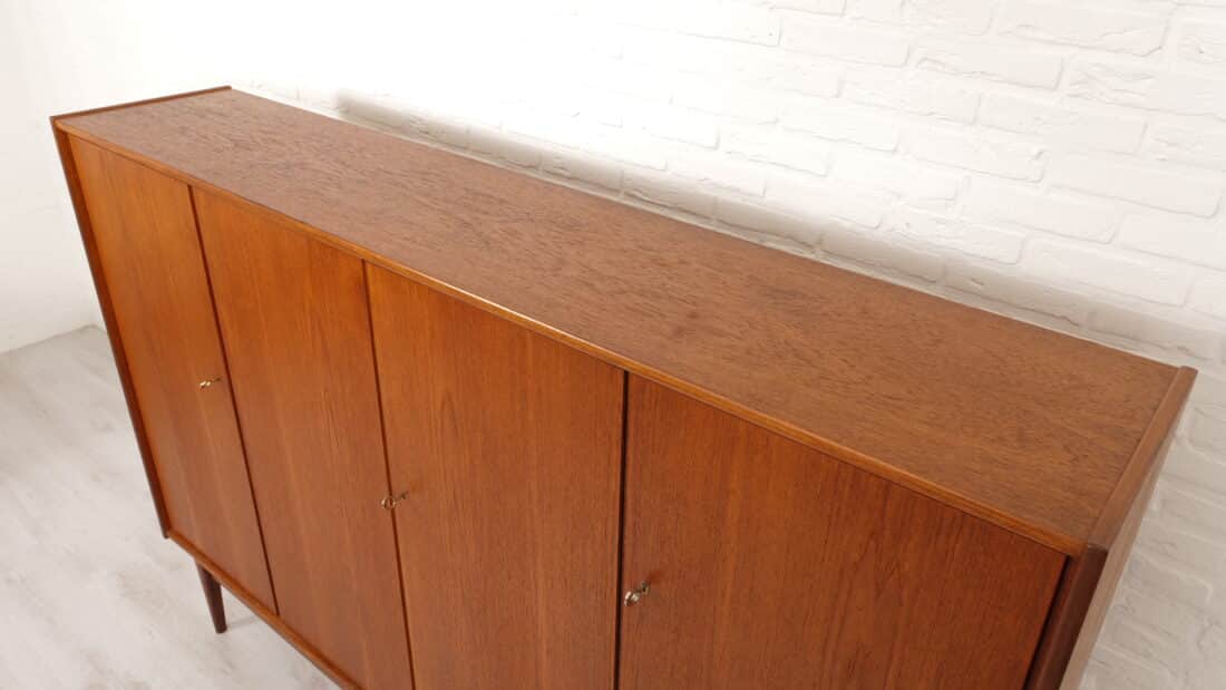 Vintage Highboard Bartels Werken Gmbh Teak