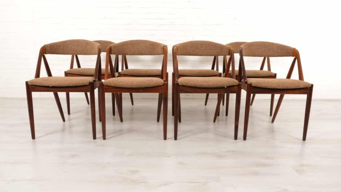 Trp Post Container Data Trp Post Id 17771 Set Of 8 Dining Chairs Kai Kristiansen Rosewood Trp Post Container