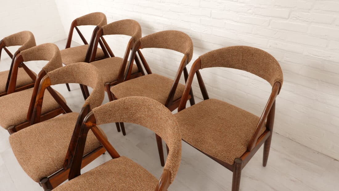 Trp Post Container Data Trp Post Id 17771 Set Of 8 Dining Chairs Kai Kristiansen Rosewood Trp Post Container