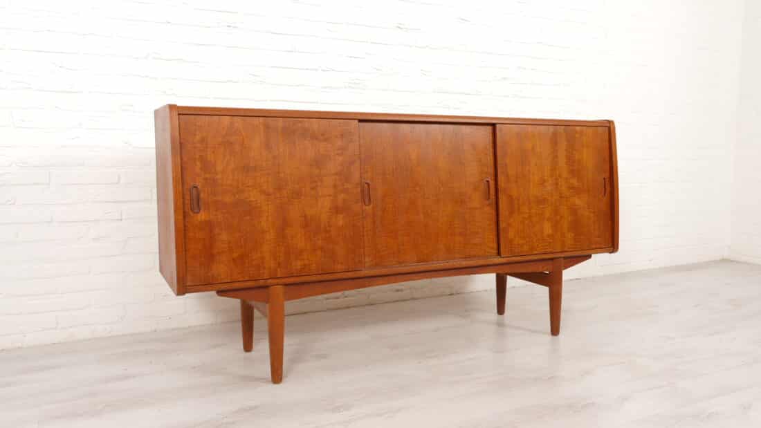 Vintage Dressoir Tv Meubel Teak 165 Cm