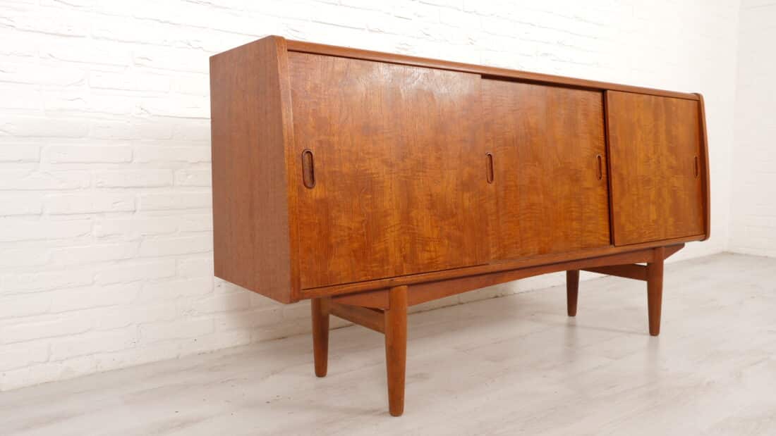 Vintage Dressoir Tv Meubel Teak 165 Cm