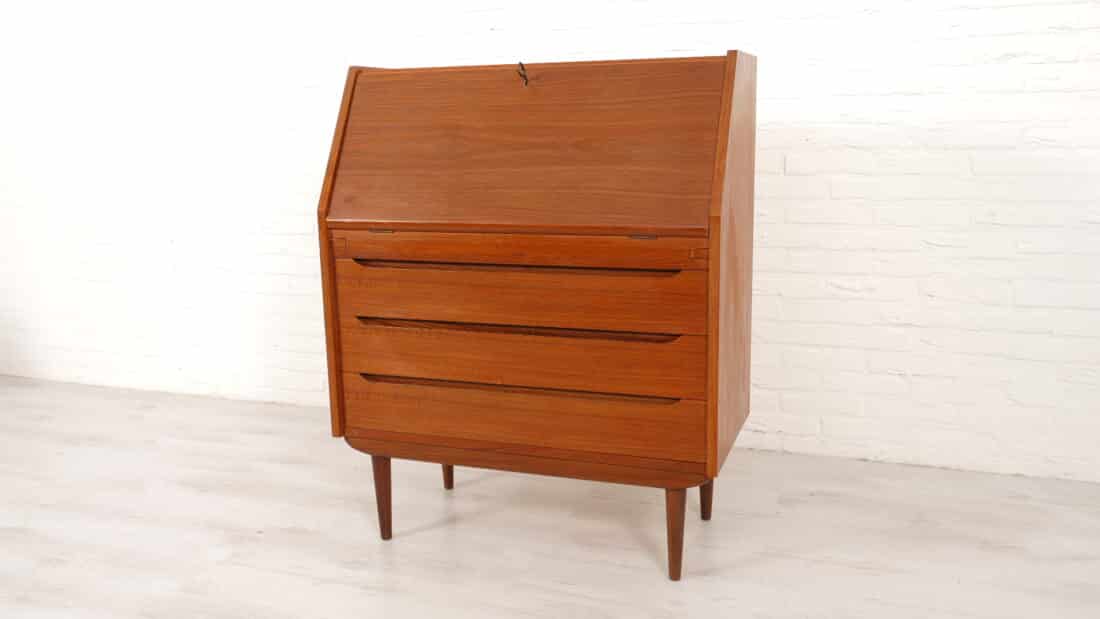 Trp Post Container Data Trp Post Id 17395 Vintage Secretaire Danish Teak 84 Cm Trp Post Container