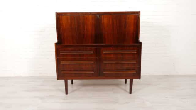 Vintage Secretaire Rosewood Sigfrid Omann