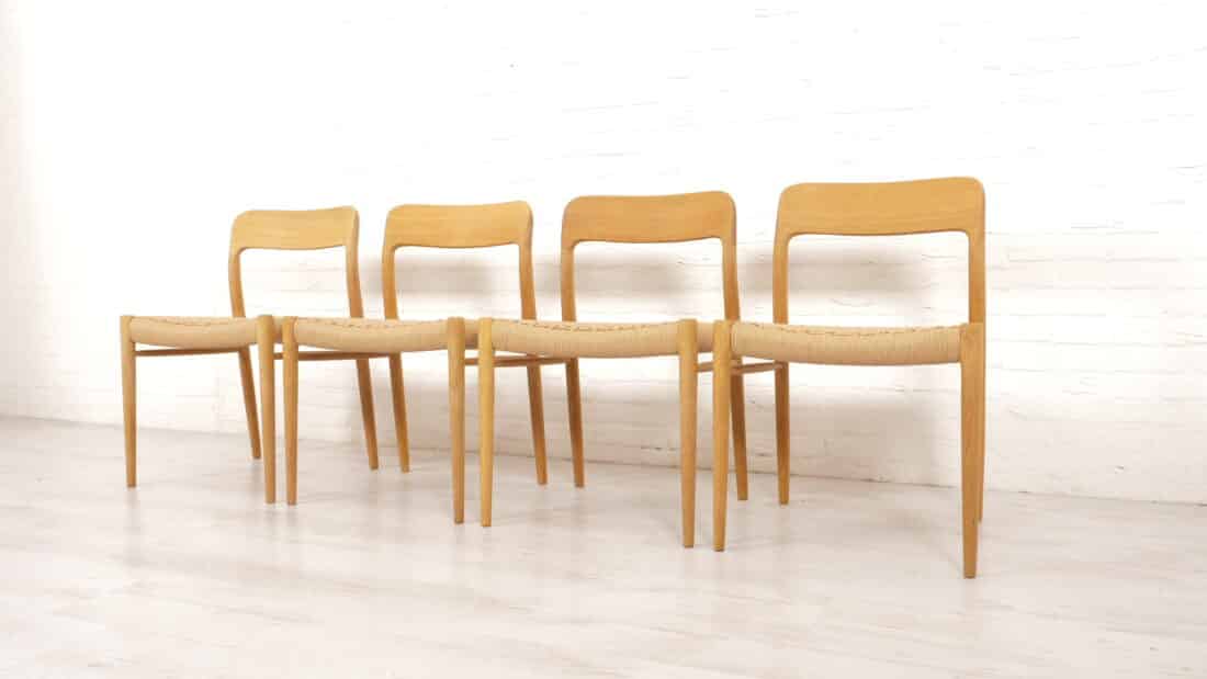 Trp Post Container Data Trp Post Id 17503 Set Of 4 Dining Chairs Niels Otto Moller Oak Model 75 Trp Post Container