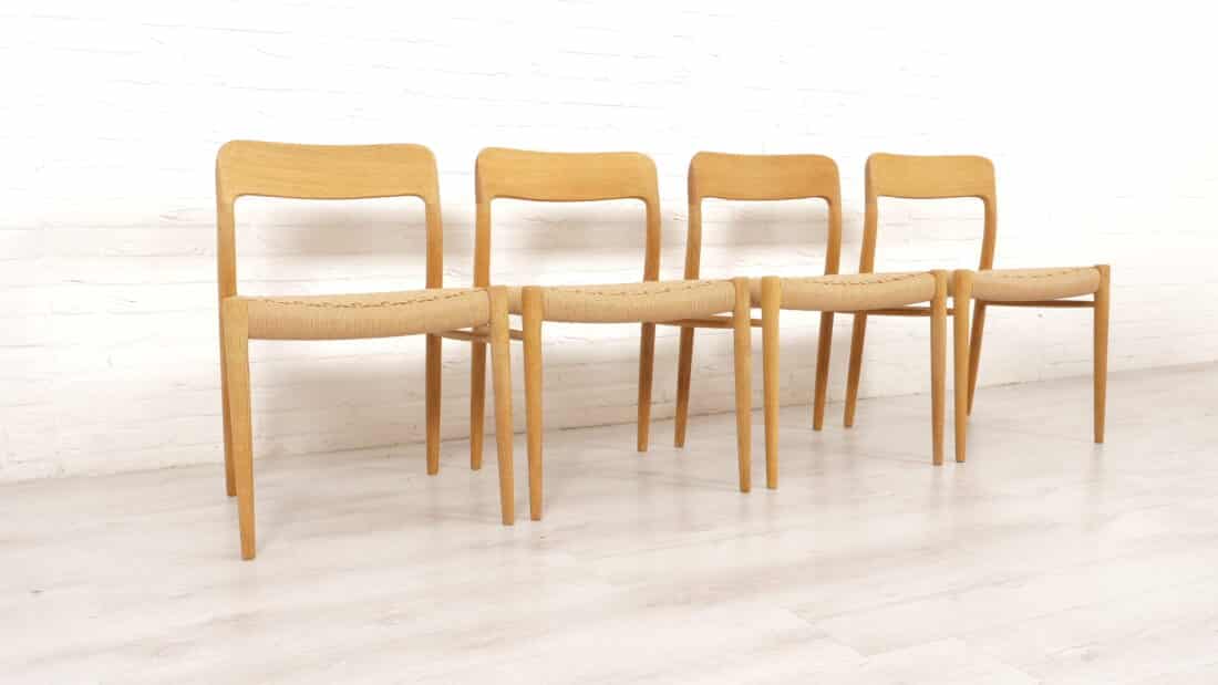 Trp Post Container Data Trp Post Id 17503 Set Of 4 Dining Chairs Niels Otto Moller Oak Model 75 Trp Post Container