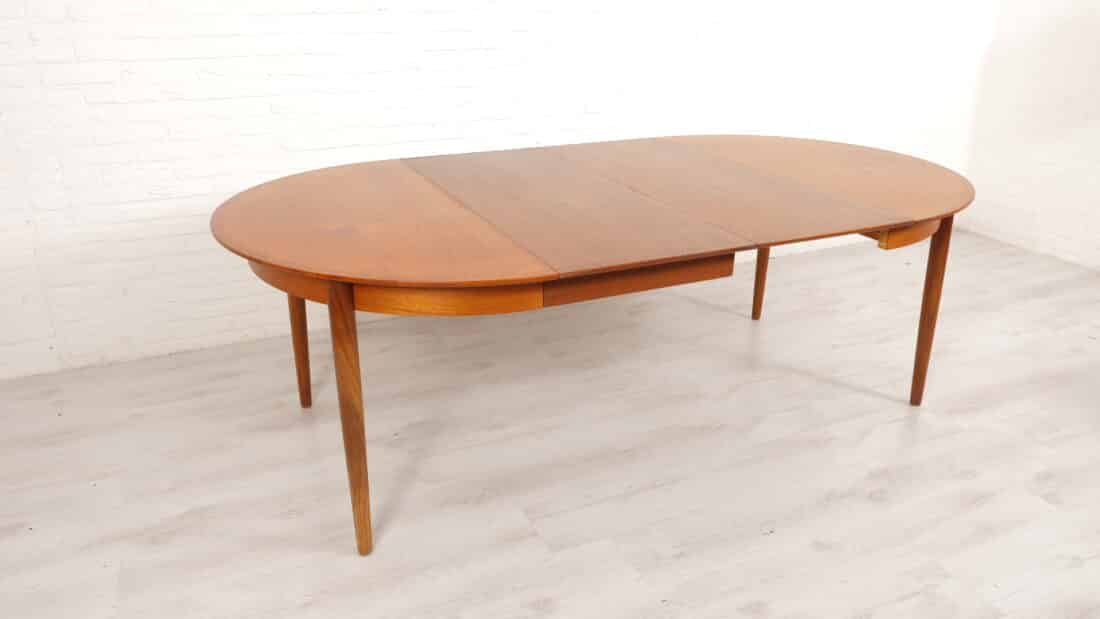 Trp Post Container Data Trp Post Id 17672 Vintage Round Dining Table Teak Extendable 122 Cm Trp Post Container