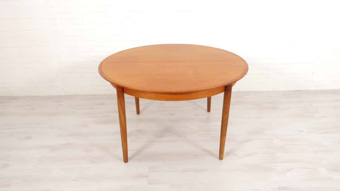 Trp Post Container Data Trp Post Id 17672 Vintage Round Dining Table Teak Extendable 122 Cm Trp Post Container