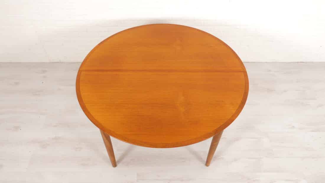 Trp Post Container Data Trp Post Id 17672 Vintage Round Dining Table Teak Extendable 122 Cm Trp Post Container