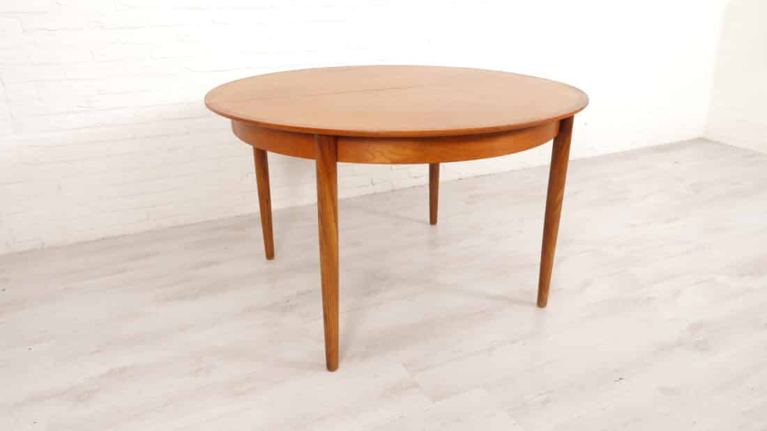 Trp Post Container Data Trp Post Id 17672 Vintage Round Dining Table Teak Extendable 122 Cm Trp Post Container