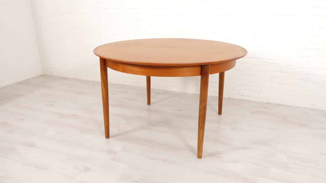 Trp Post Container Data Trp Post Id 17672 Vintage Round Dining Table Teak Extendable 122 Cm Trp Post Container