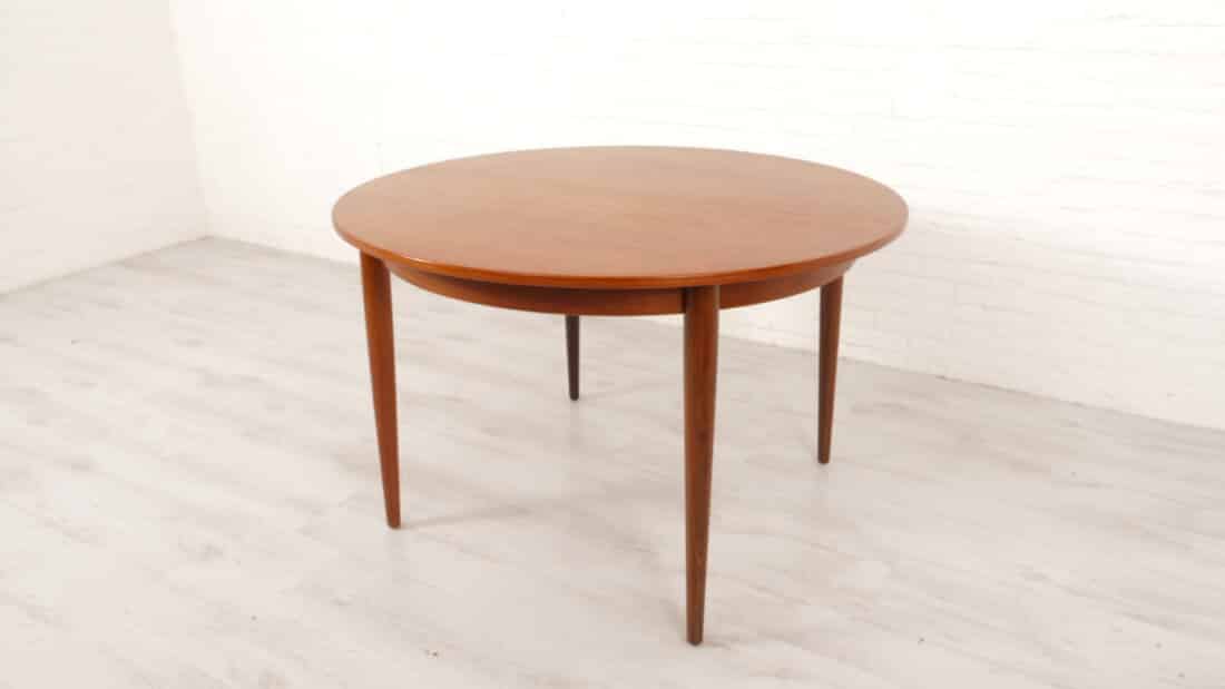 Trp Post Container Data Trp Post Id 17651 Vintage Dining Table Round Teak Extendable 114 Cm Trp Post Container