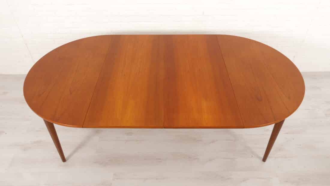 Trp Post Container Data Trp Post Id 17651 Vintage Dining Table Round Teak Extendable 114 Cm Trp Post Container