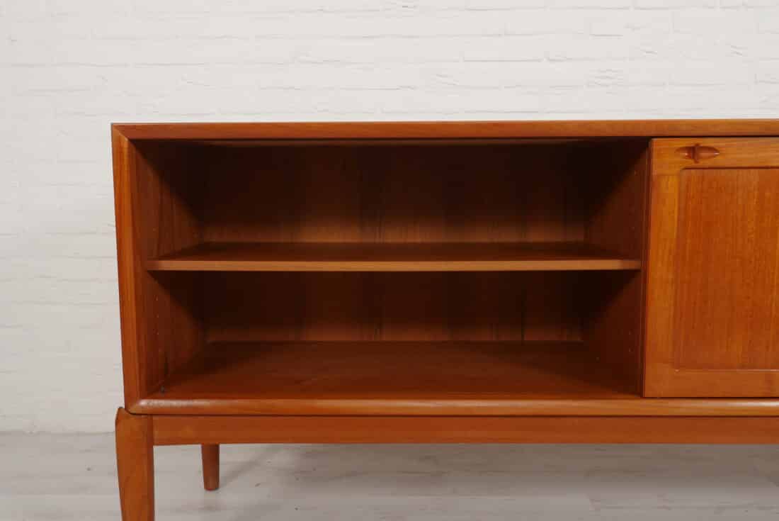 Vintage Dressoir Teak Bramin H W Klein 190 Cm