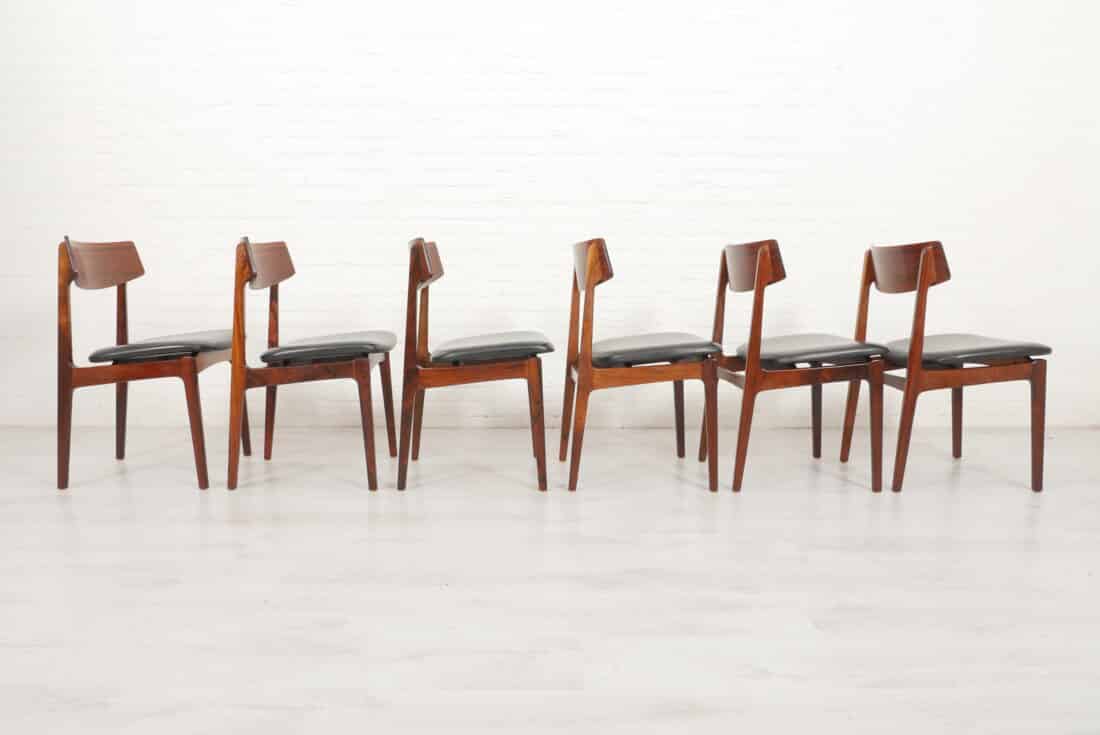 Trp Post Container Data Trp Post Id 18177 Set Of 6 Dining Chairs Rosewood Black Skai Trp Post Container