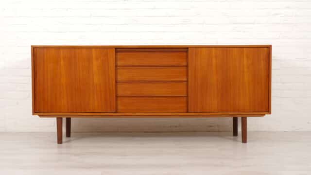 Vintage Teak Dressoir 180 Cm Tv Meubel