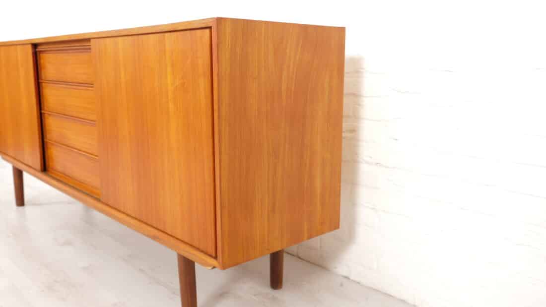 Vintage Teak Dressoir 180 Cm Tv Meubel