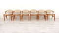 Set Of 6 Dining Chairs Vintage Schou Andersen