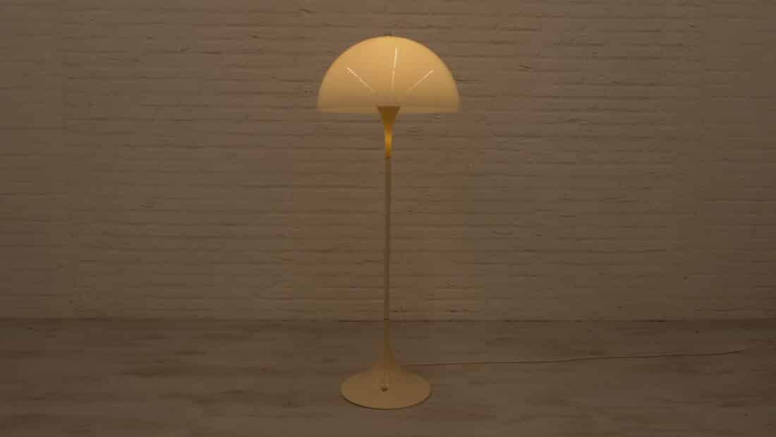 Trp Post Container Data Trp Post Id 18458 Vintage Floor Lamp Louis Poulsen Panthella Verner Panton Trp Post Container