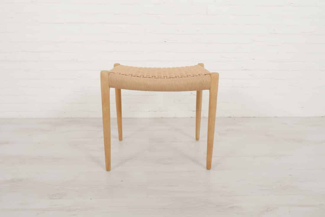 Vintage Ottoman Niels Otto Moller Eiken Model 80a
