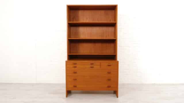 Trp Post Container Data Trp Post Id 18728 Vintage Bookcase Teak Drawers Hans Wegner Ry 16 Trp Post Container