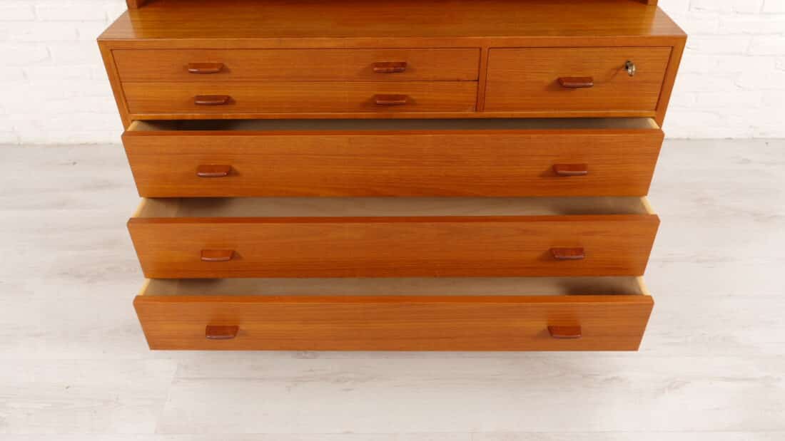 Trp Post Container Data Trp Post Id 18728 Vintage Bookcase Teak Drawers Hans Wegner Ry 16 Trp Post Container