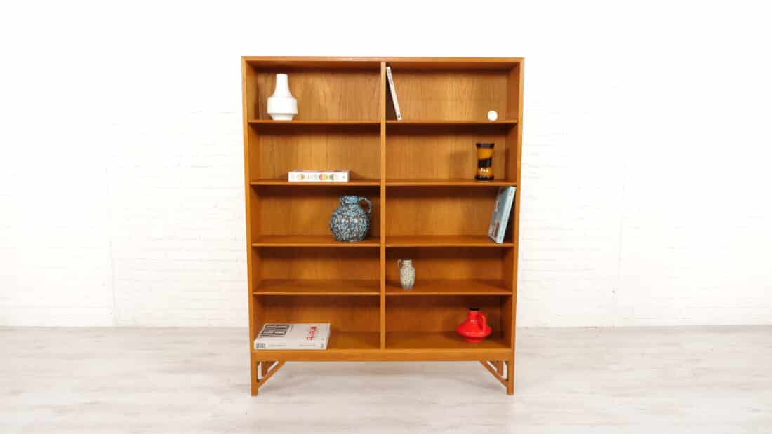 Vintage Boekenkast Eiken Deens Design