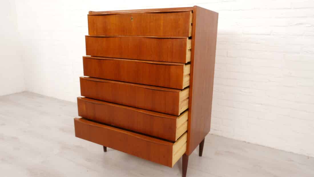 Trp Post Container Data Trp Post Id 19048 Vintage Danish Drawer Cabinet Teak 6 Drawers 110 Cm Trp Post Container