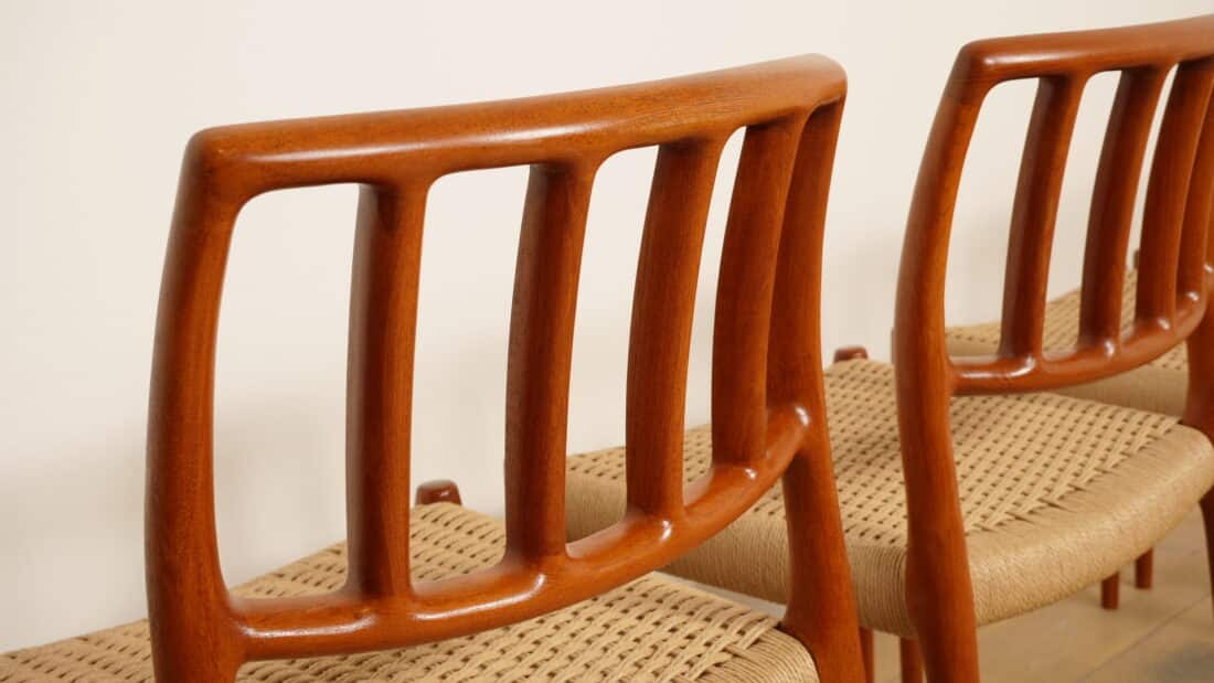Trp Post Container Data Trp Post Id 20442 6 X Niels Otto Mller Dining Chairs Model 83 Papercord Teak Trp Post Container