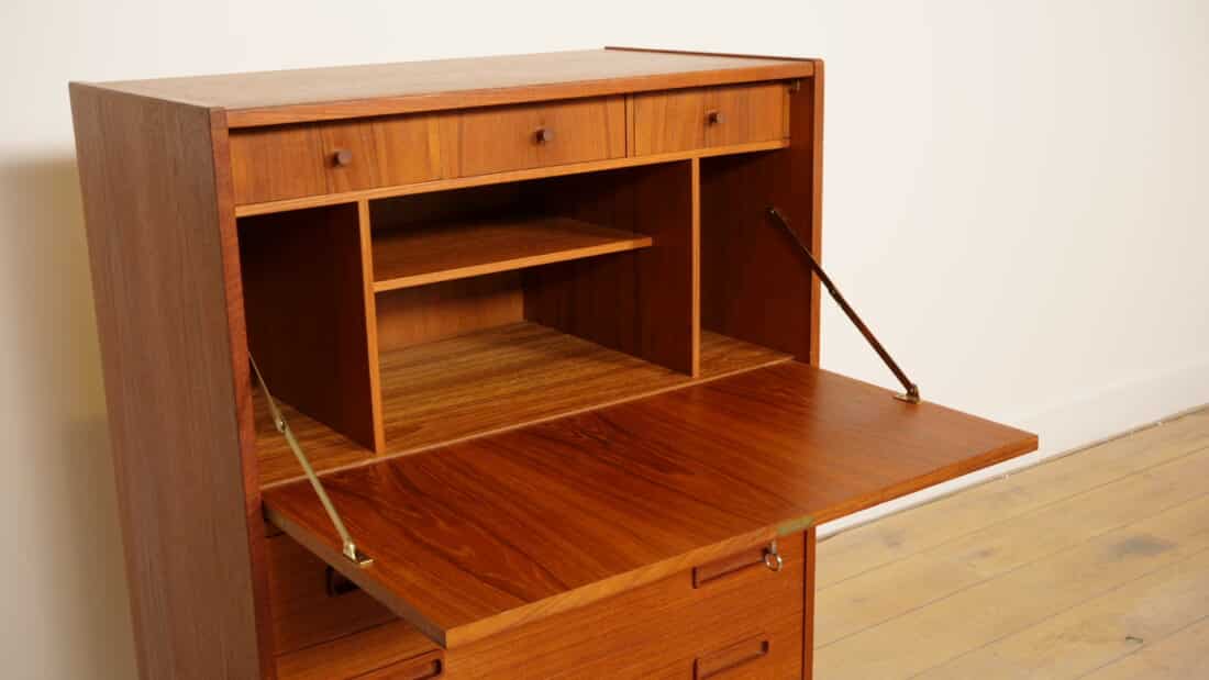 Trp Post Container Data Trp Post Id 20458 Vintage Secretaire Danish Design Teak 76 Cm Trp Post Container